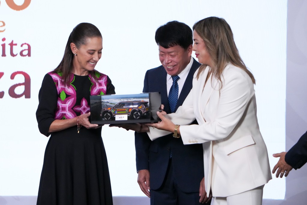 Destaca Claudia Sheinbaum inversión de Kia por 649 mdd