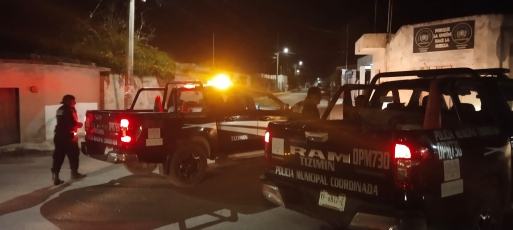 Con machete en mano un sujeto amenazaba a sus vecinos, en Tizimín