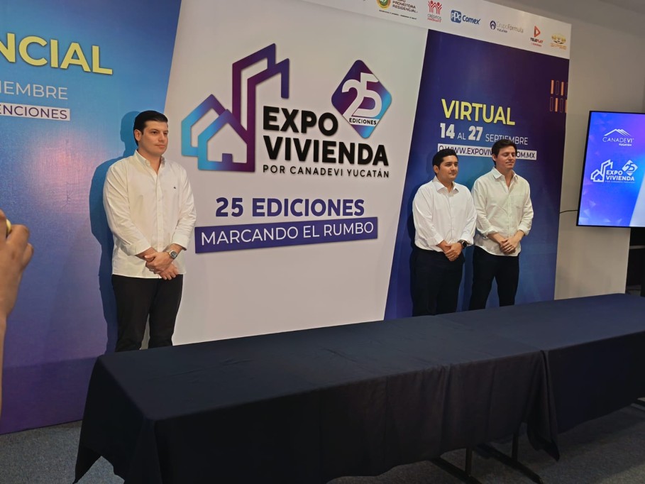 Realizarán del 17 al 20 de octubre la vigésima quinta edición de la Expo Feria de la Vivienda