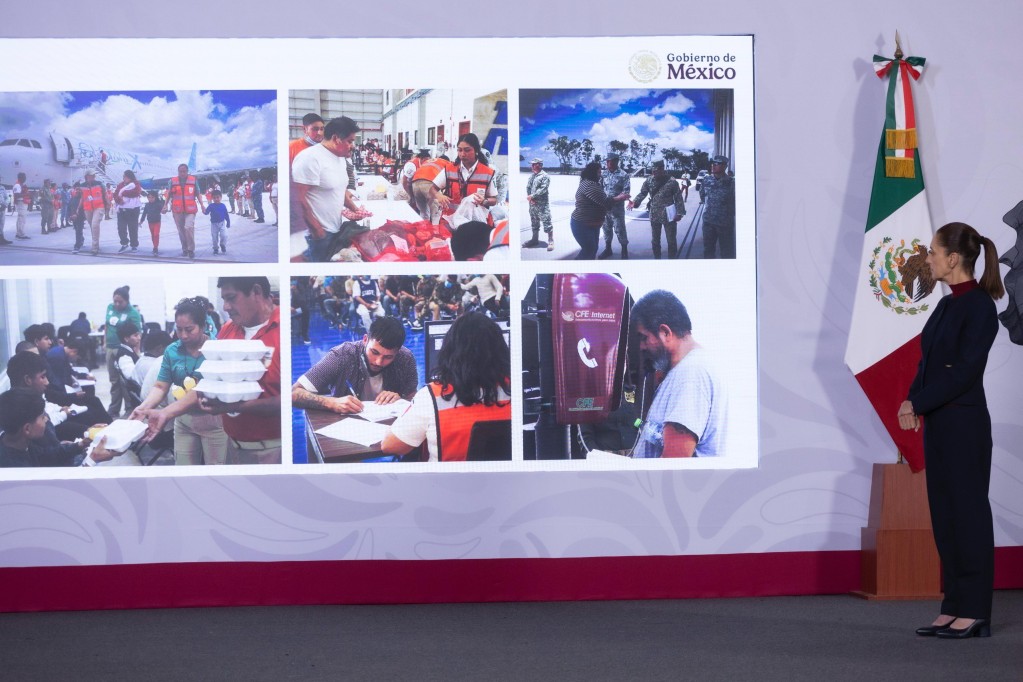 “México te abraza” ha brindado más de un millón 567 mil servicios y “hay recursos suficientes para atender a los paisanos”: Claudia Sheinbaum