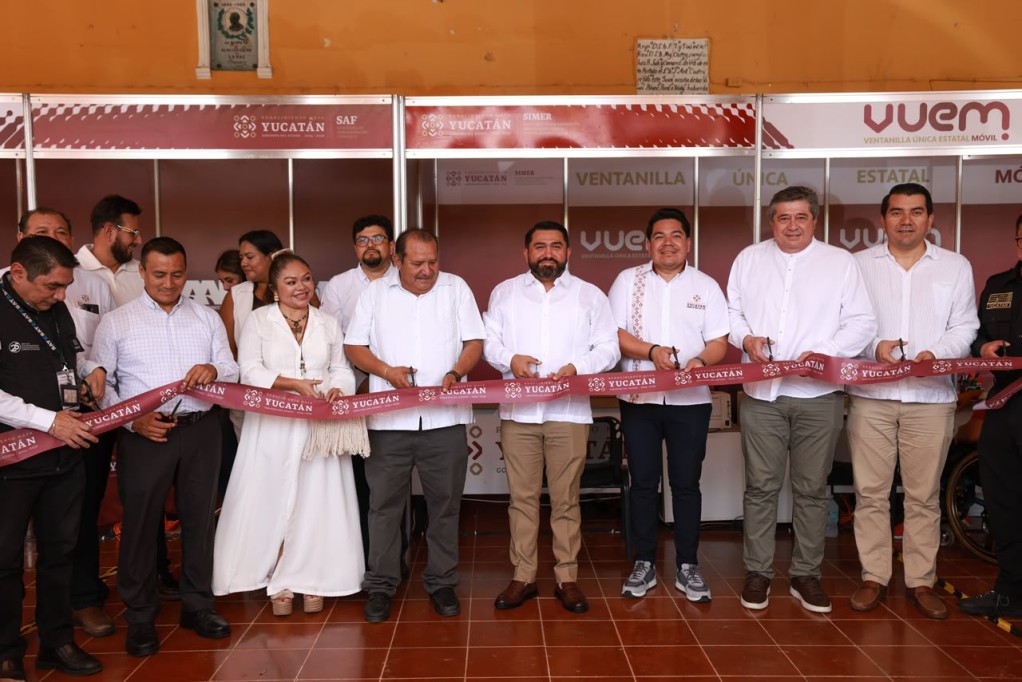 Han sido atendidos más de 11,900 yucatecas y yucatecos en la Ventanilla Única Estatal Móvil, en lo que va de 2026
