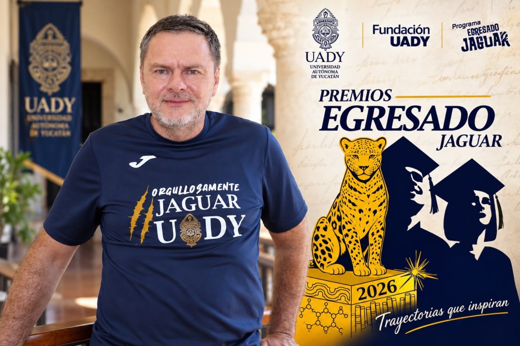 Trayectorias que inspiran: UADY convoca al Premio Egresado Jaguar 2026
