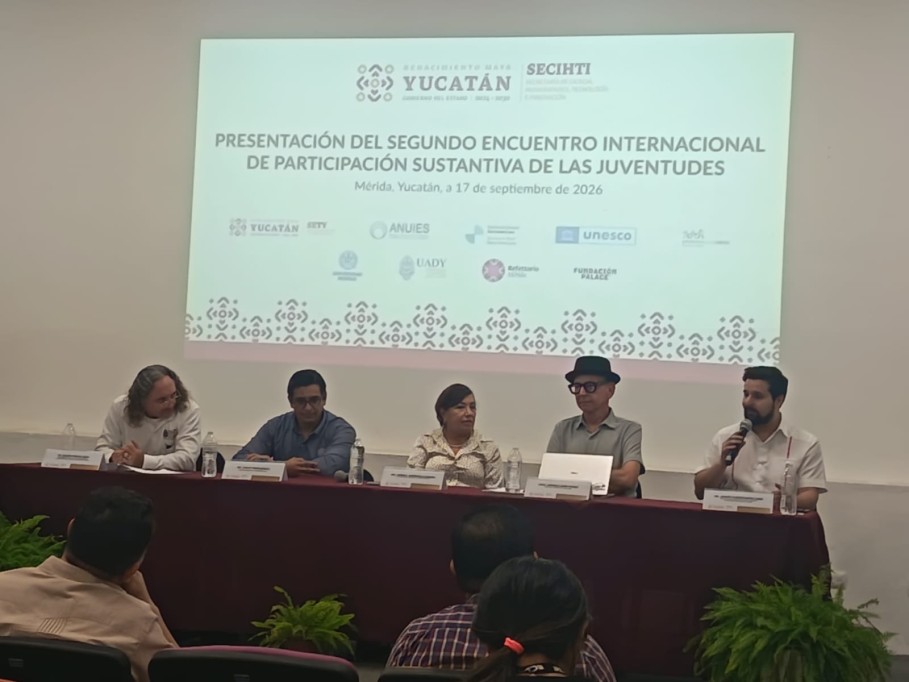 Realizarán del 19 al 25 de septiembre el Segundo Encuentro de Participación Sustantiva de las Juventudes