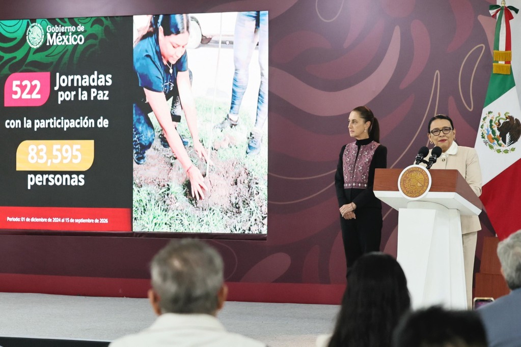 Reducción de 75% en homicidios dolosos, en Guanajuato: Claudia Sheinbaum