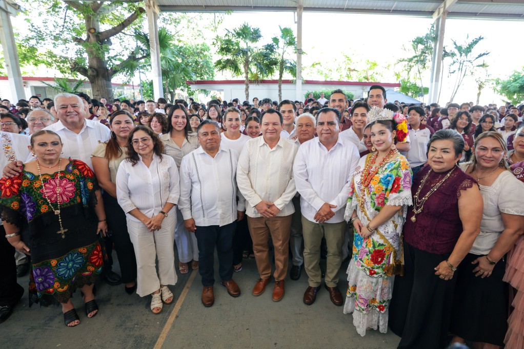 Renacimiento Maya cumple con mejores espacios y herramientas para los 72 planteles del Cobay