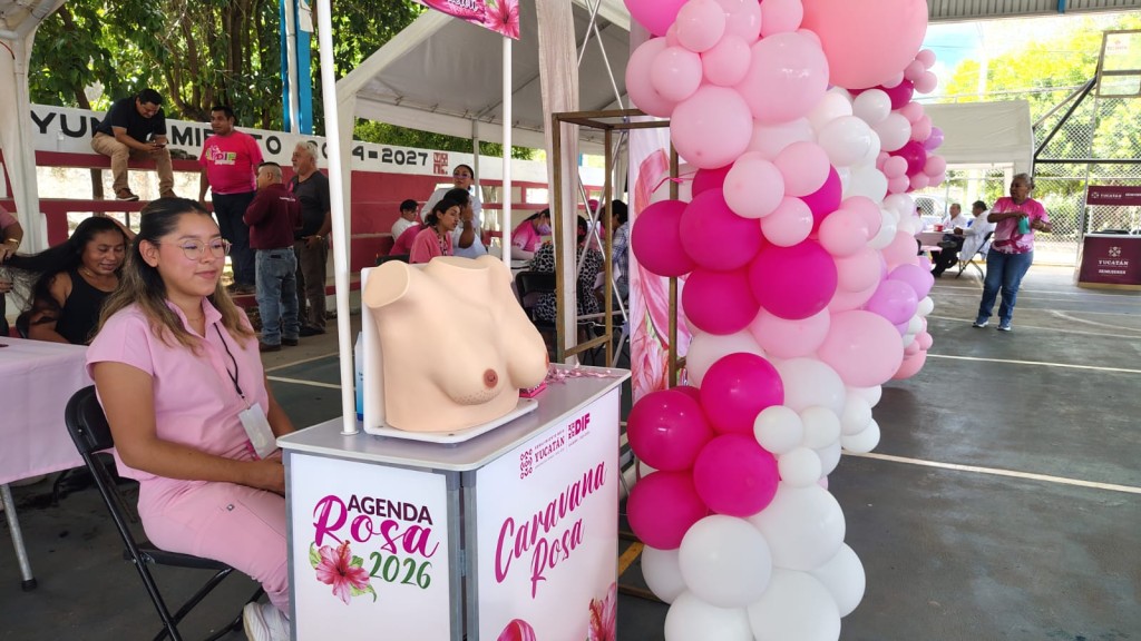 Arranca la Caravana Rosa, en Tizimín, y la atención permanente contra el cáncer de mama