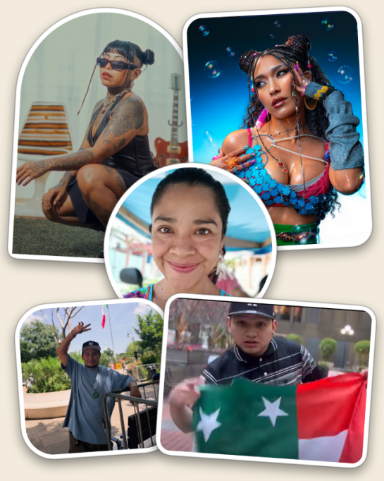 Fotos: Cuentas de Instagram y Facebook de los artistas.