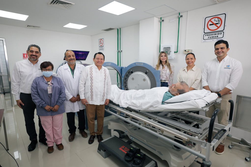 Cámara hiperbárica de Progreso: 181 sesiones desde junio para buzos y pacientes