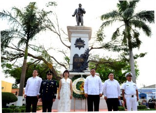 Conmemoran 207 aniversario del Natalicio de Benito Juárez Conmemoran 207 aniversario del Natalicio de Benito Juárez