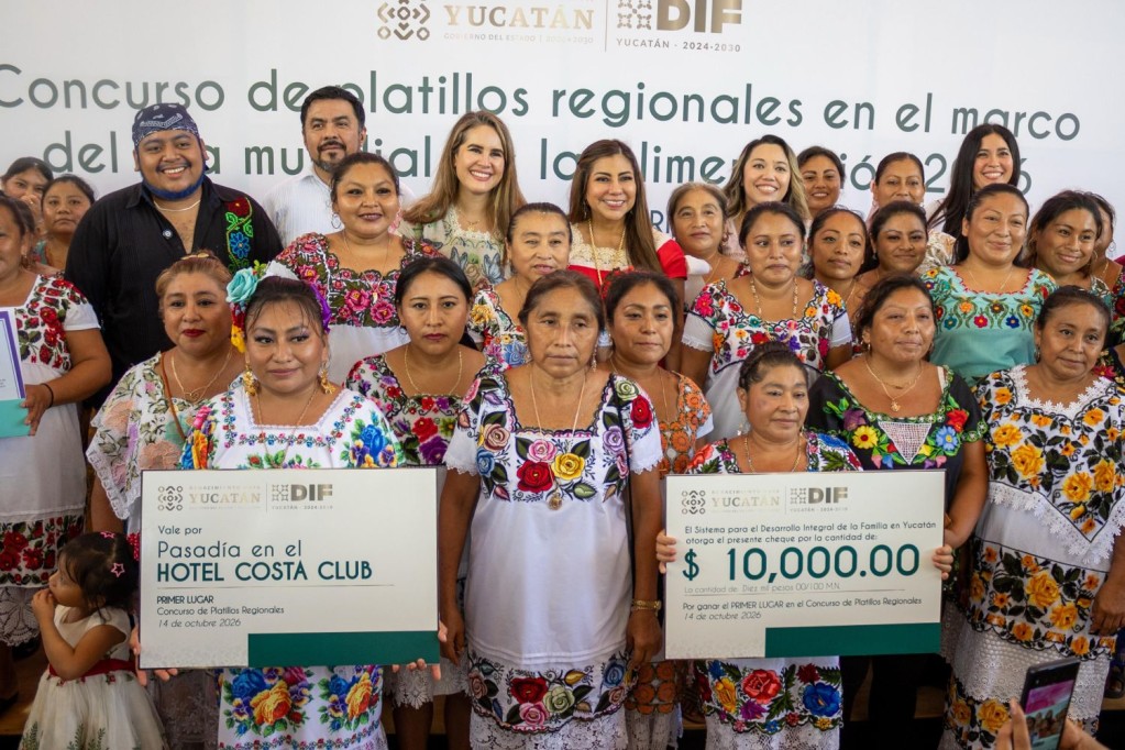 Reúne DIF Yucatán sabores y saberes de la cocina maya en concurso de platillos regionales