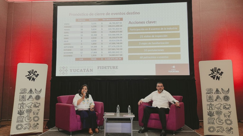 Cerrará Yucatán 2026 con agenda llena en el sector de turismo de congresos y convenciones