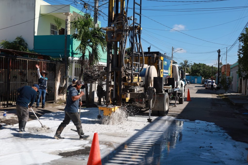 Encabeza Cecilia Patrón megaoperativo número 28 y refuerza mantenimiento del drenaje pluvial