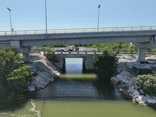 Liberan lunes vía a progreso que estaba cerrada a la circulación por trabajos en el puente