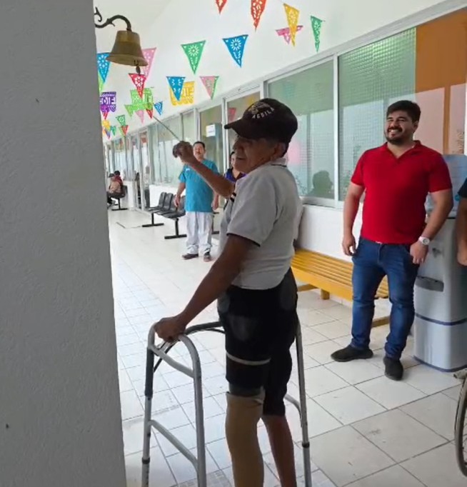 Perdió la pierna izquierda, pero en el Cropafy recuperó las ganas de seguir