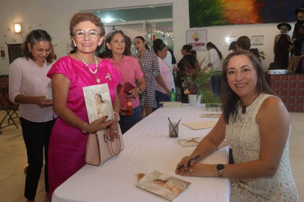Presenta tizimileña su libro “La Otra Cara del Cáncer”