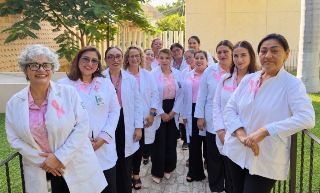 Directoras de Unidades Médicas y hospitales del IMSS Yucatán se unen contra cáncer de mama