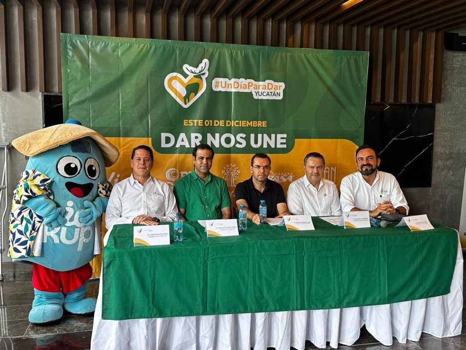 Presentan la campaña “Un Día Para Dar Yucatán 2026”: La cita que unirá a Yucatán este 1 de diciembre