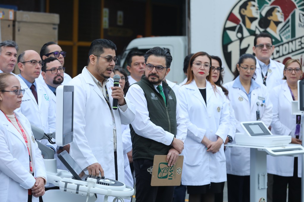 Inicia IMSS distribución de equipo médico de alta tecnología para 39 hospitales en 19 estados del país