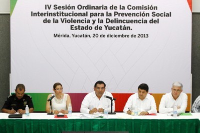 Afirman que en Yucatán, la comisión de delitos va a la baja Afirman que en Yucatán, la comisión de delitos va a la baja