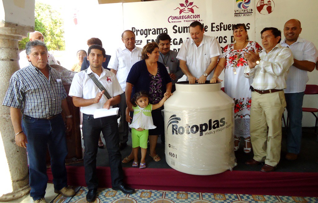 VALLADOLID: Suma de Esfuerzos para mejorar condiciones de vida VALLADOLID: Suma de Esfuerzos para mejorar condiciones de vida