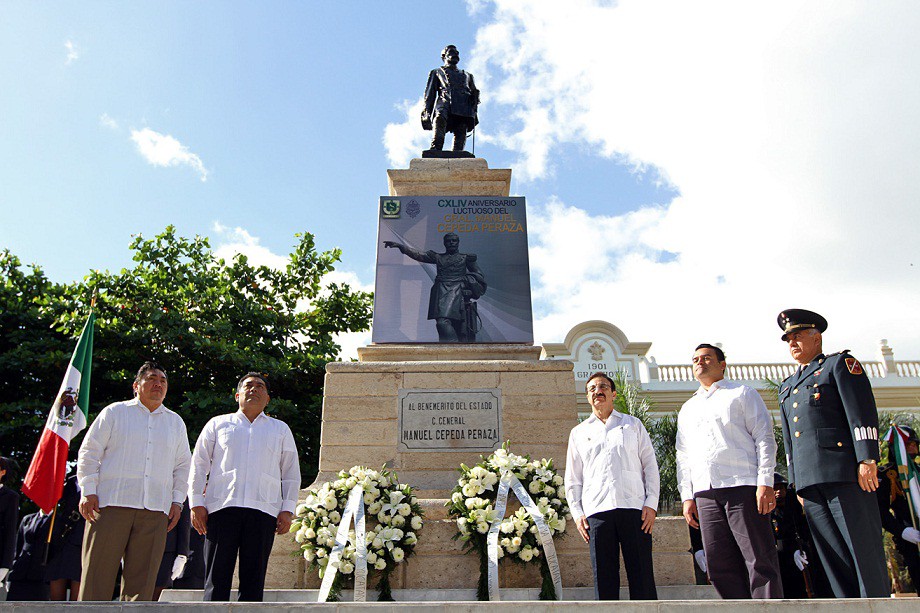 Conmemoran aniversario luctuoso de Manuel Cepeda Peraza Conmemoran aniversario luctuoso de Manuel Cepeda Peraza