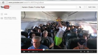“Harlem Shake” en pleno vuelo “Harlem Shake” en pleno vuelo