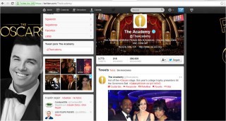 Instagram y Twitter las redes del Oscar Instagram y Twitter las redes del Oscar