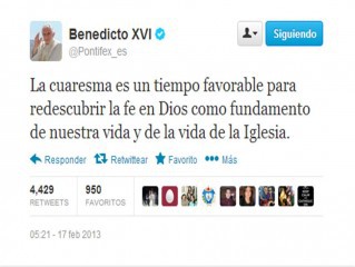 Benedicto XVI se retirará del Twitter. Benedicto XVI se retirará del Twitter.