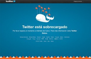 Twitter está sobrecargado Twitter está sobrecargado
