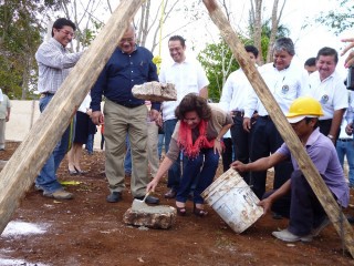 TIZIMÍN: ITT pone primera piedra de nuevas instalaciones. TIZIMÍN: ITT pone primera piedra de nuevas instalaciones.