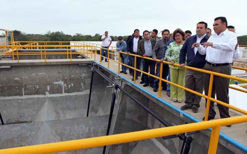 Avanza construcción de la Planta de Tratamientos de Lodos Avanza construcción de la Planta de Tratamientos de Lodos