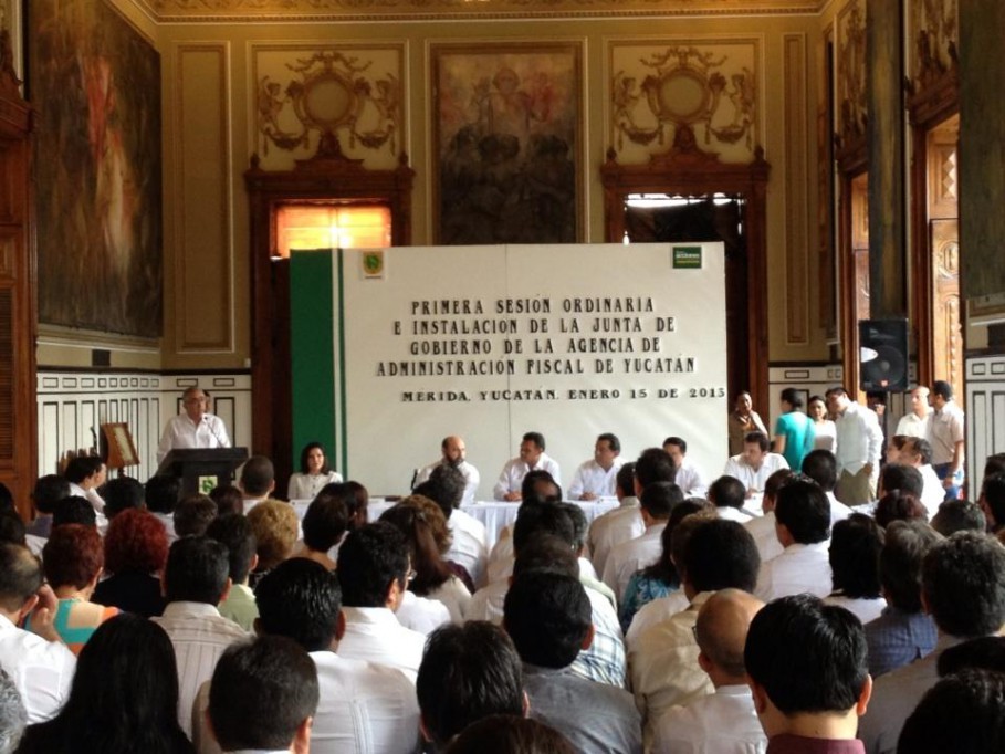 Instala la Junta de Gobierno de la Agencia de Administración Fiscal de Yucatán Instala la Junta de Gobierno de la Agencia de Administración Fiscal de Yucatán