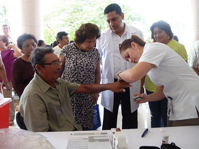 TIZIMIN: Realizan 148 pruebas de diabetes gratis. TIZIMIN: Realizan 148 pruebas de diabetes gratis.