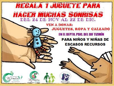 Tizimín: No quieren que niños pobres se queden sin regalo. Tizimín: No quieren que niños pobres se queden sin regalo.