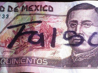 Tizimín: Circulan billetes falsos. Tizimín: Circulan billetes falsos.