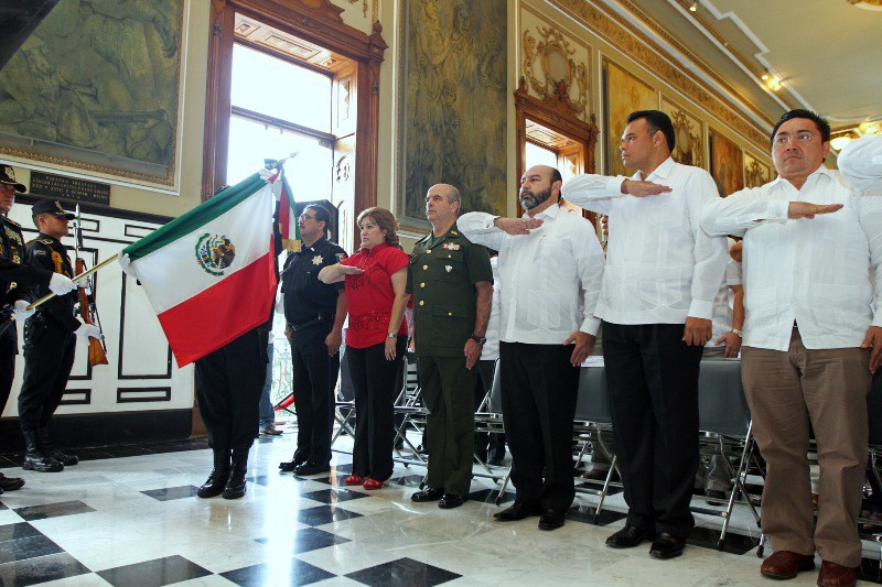 R.Z.B encabeza ceremonia del aniversario de la revolución. R.Z.B encabeza ceremonia del aniversario de la revolución.