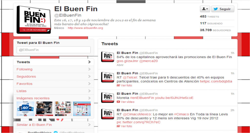 El programa del Buen Fin también se encuentra en las Redes Sociales El programa del Buen Fin también se encuentra en las Redes Sociales