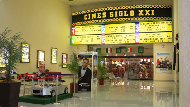 Los cines del Centro de Convenciones Siglo XXI debutarán a la tecnología digital Los cines del Centro de Convenciones Siglo XXI debutarán a la tecnología digital