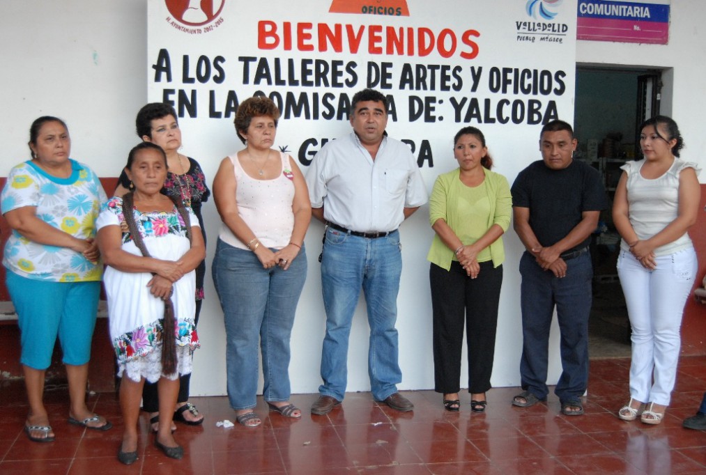 Valladolid: Habitantes de Yalcobá ya tienen cursos de Artes y Oficios Valladolid: Habitantes de Yalcobá ya tienen cursos de Artes y Oficios