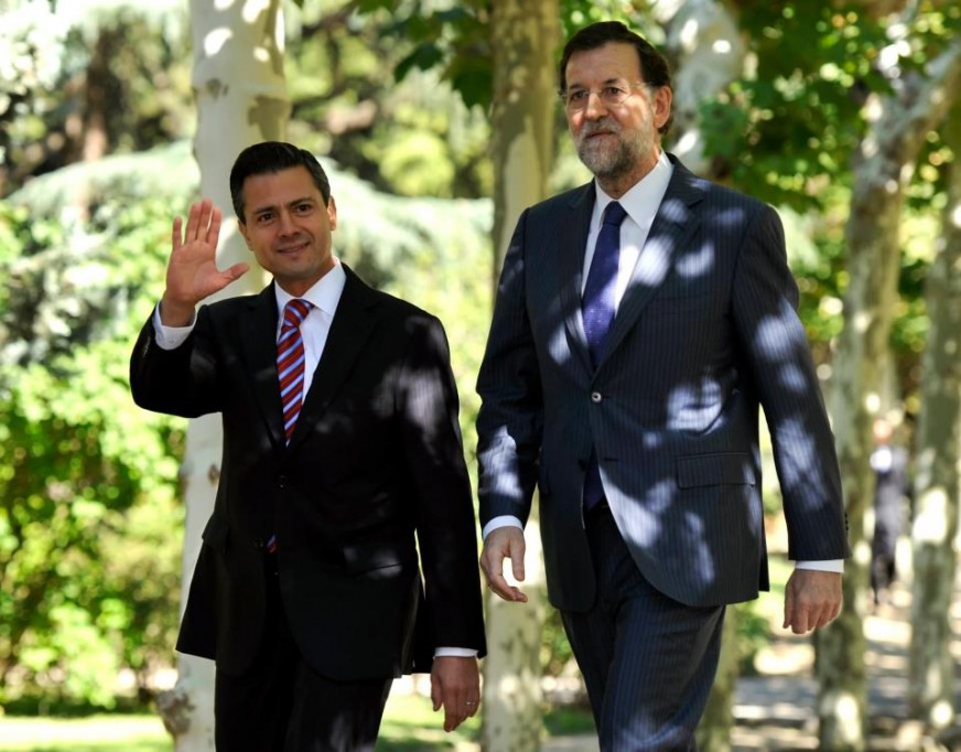E.P.N se reúne con el presidente de España Mariano Rajoy. E.P.N se reúne con el presidente de España Mariano Rajoy.