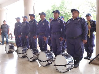Tizimín: La policía municipal ya tiene banda de guerra.\r\n Tizimín: La policía municipal ya tiene banda de guerra.\r\n