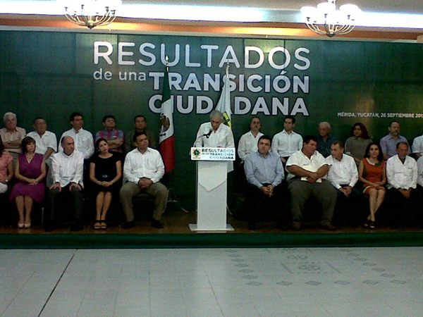 Concluyen trabajos del equipo de transición. Concluyen trabajos del equipo de transición.