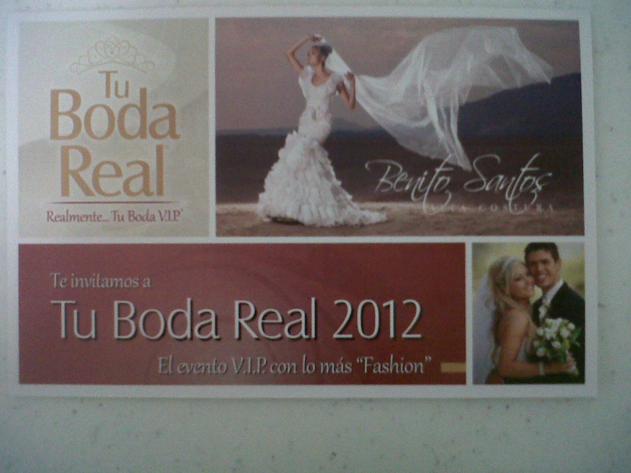 "Tu boda real" una forma diferente de organizar ese día especial. "Tu boda real" una forma diferente de organizar ese día especial.