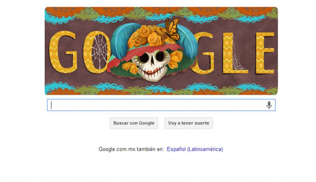 Google celebre el día de muertos Google celebre el día de muertos
