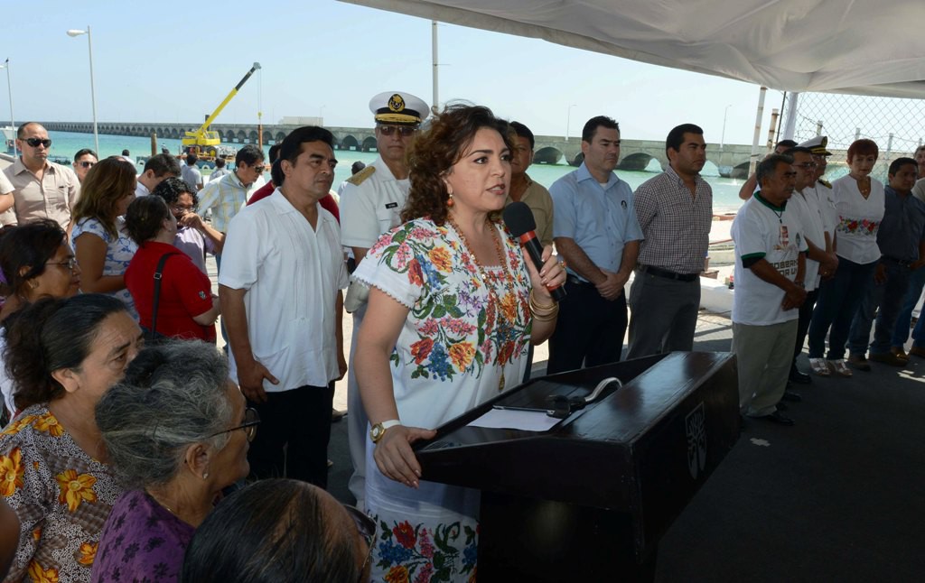 Inicia unión de malecones en Progreso Inicia unión de malecones en Progreso